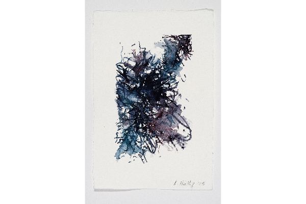 Calligraphy 10, watercolour on Arches, 7x11 in.